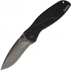 Couteau Blur A/O Damascus noir KERSHAW - 3