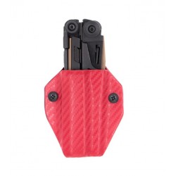 Etui pour outil Leatherman MUT CLIP-&-CARRY rouge carbone - 1