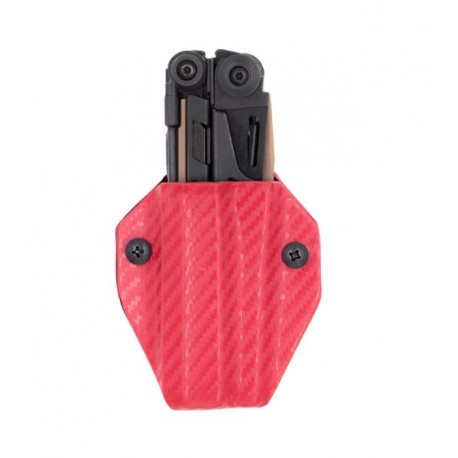 Etui pour outil Leatherman MUT CLIP-&-CARRY rouge carbone - 1