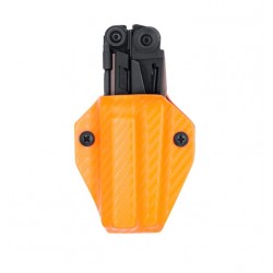 Etui pour outil Leatherman MUT CLIP-&-CARRY orange carbone - 2