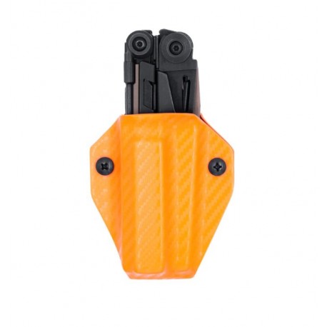 Etui pour outil Leatherman MUT CLIP-&-CARRY orange carbone - 1