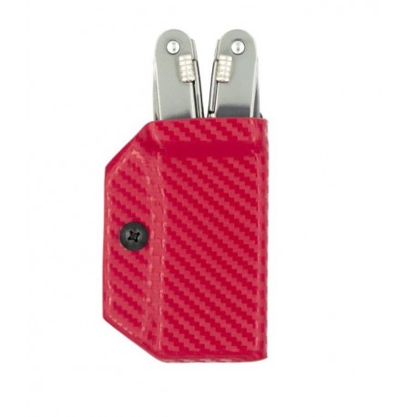 Etui pour outil Victorinox Spirit CLIP-&-CARRY rouge carbone - 1