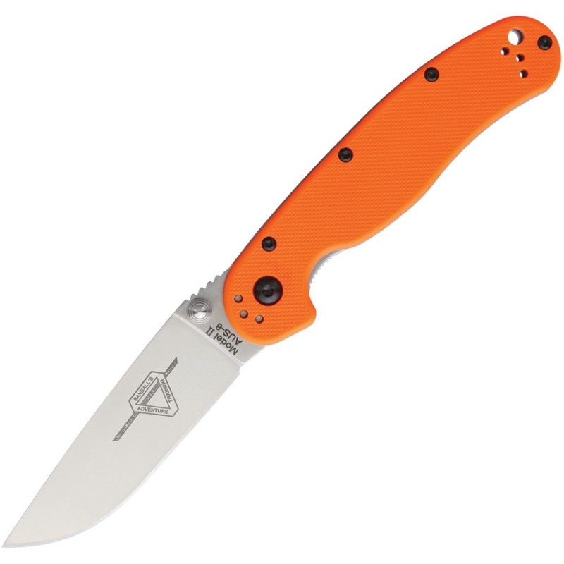 Couteau pliant RAT 2 orange ONTARIO - Conditions Extremes