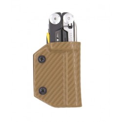 Etui pour outil Leatherman Signal CLIP-&-CARRY marron carbone - 2