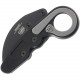 Couteau Provoke Noir lame dentelée Veff - CRKT - 2