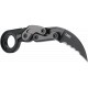 Couteau Provoke Noir lame dentelée Veff - CRKT - 9