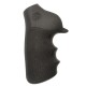 Grip crosse Ruger GP100/Super Redhawk Rubber Noir HOGUE - 1