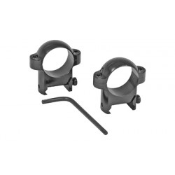 Colliers de montage Zee Ring 25.4mm Burris profil moyen - 1