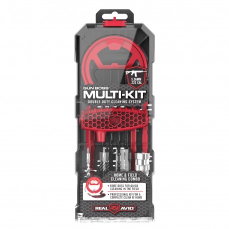 Kit d'entretien Gun Boss pour calibre .223 et 5.56mm REAL-AVID - 1