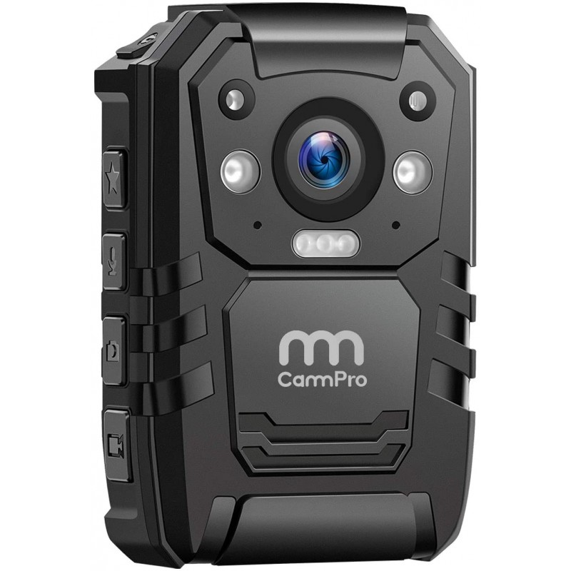 CAMMHD Caméra Piéton 1296P Body Camera Detecteur de Mouvement  Enregistrement en Boucle Vision Nocturne Infrarouge Utilisé pour Sécurité  Personnelle&Police Forces de L'ordre D1-32Go : : High-Tech