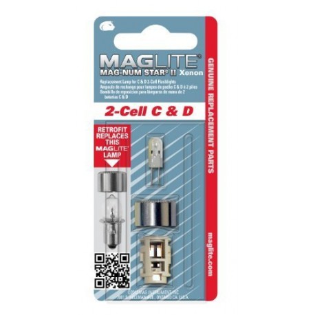 Ampoule de rechange Xénon Maglite C&D 2-cell - 1