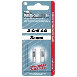 Ampoules de rechange Mini Maglite Xénon 2-cell AA/AAA