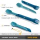 Set d'ustensile Switch Spork Bleu UCO - 5