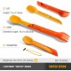 Set d'ustensile Switch Spork Sunrise UCO - 5