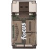 Lecteur USB de carte mémoire SD SDHS et microSD FOCUS