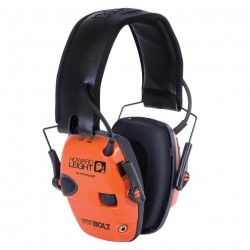 Casque d'amplification et de protection auditive Impact Sport BOLT HOWARD orange