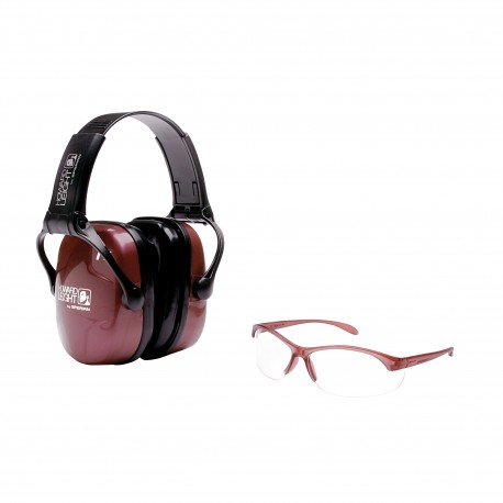 Casque de protection auditive & lunette de protection pour le tir HOWARD  spécial femme - Conditions Extremes