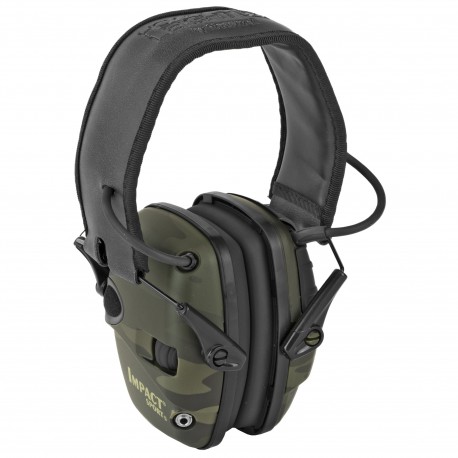 Casque de protection et d'amplification Impact Sport camouflage HOWARD - 1