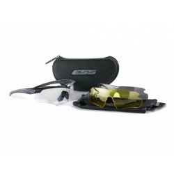 Lunette de protection Crossbow 3LS ESS verre clair fumé et jaune