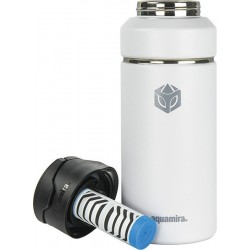 Gourde Shift avec filtre intégré AQUAMIRA 940ml blanc - 2