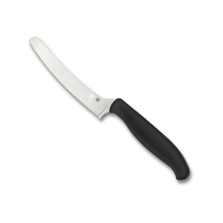 Couteau Z-Cut pointe arrondie SPYDERCO K13 noir - 1