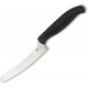 Couteau Z-Cut pointe arrondie SPYDERCO K13 noir - 2
