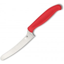 Couteau Z-Cut pointe arrondie SPYDERCO K13 rouge - 1