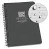 Cahier à spirale Notebook 12.4x17cm RITE-IN-THE-RAIN gris
