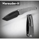 Couteau Marauder-H gris MEDFORD lame lisse 9.52cm - 3