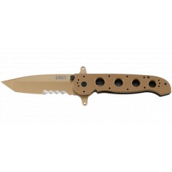 Couteau M16 Big Dog CRKT tan - 14DSFG - 2