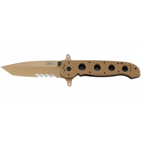 Couteau M16 Big Dog CRKT tan - 14DSFG - 1