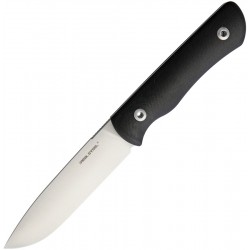 Couteau Bushcraft Plus Convex lame lisse 11.4cm REAL STEEL - 3720 - 2