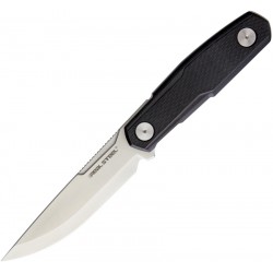 Couteau Bushcraft Zenith Scandi lame lisse 10.8cm REAL STEEL - 3760 - 1