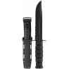 Couteau Ka-Bar Fighting Knife lamenoir semi dentelée 17.8cm - 1214