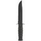 Couteau Ka-Bar Fighting Knife lamenoir semi dentelée 17.8cm - 1214 - 2