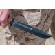 Couteau Ka-Bar Fighting Knife lame 17.8cm lisse Noir manche cuir - 1217 - 5