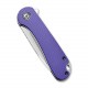 Couteau Elementum lame lisse acier D2 7.5cm manche violet G10 CIVIVI - 3