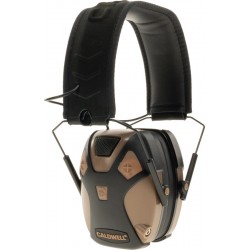 Casque E-Max Pro électronique CALDWELL noir & marron - 2