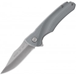 Couteau Buck Sprint Select lame lisse acier 420HC 7.9cm manche gris clair nylon (fibre de verre) - 12060 - 1