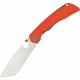 Couteau Spyderco Subvert lame lisse acier 10.5cm manche Titane/G-10 orange - C239GPOR - 2