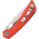 Couteau Spyderco Subvert lame lisse acier 10.5cm manche Titane/G-10 orange - C239GPOR - 3