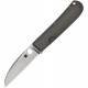 Couteau Spyderco Swayback lame lisse acier 9cm manche noir Titane - C249TIP - 2