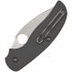 Couteau Spyderco Sage 1 lame lisse acier 7.6cm manche gris G-10 (fibre de verre)- C123GPGY - 3