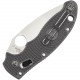 Couteau Manix 2 lame lisse acier 8.6cm manche gris FRCP (fibre de verre) - C101PGY2 - 3