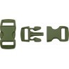 Boucle rapide paracorde 10mm plastique Vert Olive