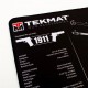 Tapis de nettoyage arme Ultra Premium 1911 TEKMAT - 2