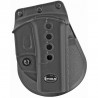 Holster ceinture E2 ROTO avec pagaie FOBUS Glock 17 Glock 19 Glock 23 pour droitier