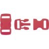 Boucle rapide paracorde 10mm plastique Rouge Carmin - 1