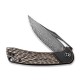 Couteau Dogma lame lisse Damascus 8.8cm manche noir Cuivre CIVIVI - 3