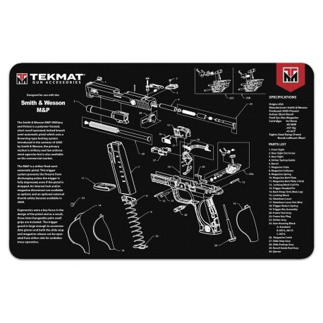 Station de maintenance TEKMAT pour pistolet Smith & Wesson M&P - 1